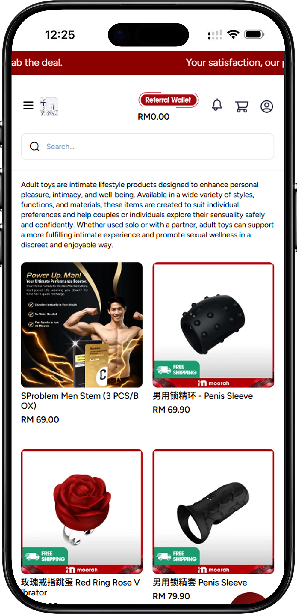 Moorah Adult Toys Collection